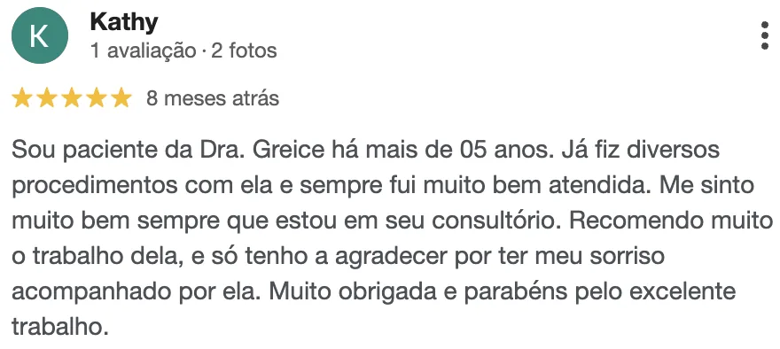 Avaliação de Kathy