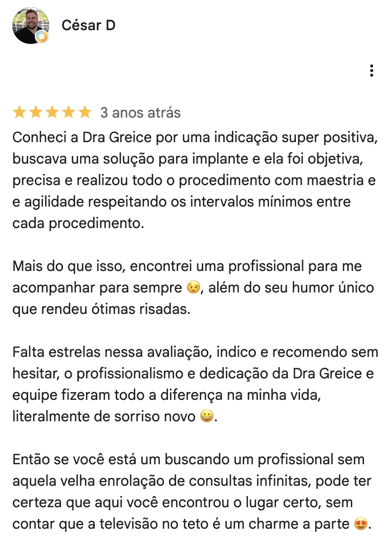 Avaliação de César D